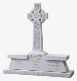 Grave Stone Png - Gravestone Cross Png, Transparent Png, Free Download