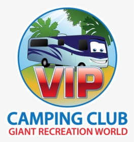Vip Camping Club Logo - Graphic Design, HD Png Download, Free Download