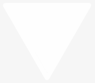 White Upside Down Triangle, HD Png Download, Free Download