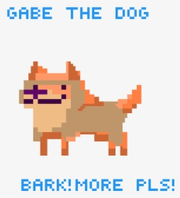 Transparent Gabe The Dog Png - Mlg Doge Gif, Png Download, Free Download