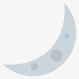 Crescent Moon Emoji Iphone , Png Download - Crescent Moon Emoji Twitter, Transparent Png, Free Download