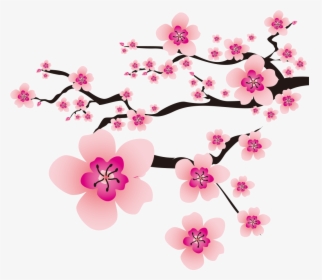 Background Bunga Sakura Png Clipart , Png Download - Flower Sakura Png, Transparent Png, Free Download