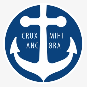 Crux Mihi Ancora, Crux Mihi Anchora, The Cross Is My - Prohibido Fumar, HD Png Download, Free Download