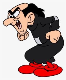 Smurfs Gargamel Sign Animation Smurf The Jokey Clipart - Gargamel Png, Transparent Png, Free Download