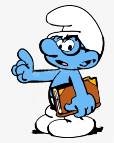 Smurfs Cartoon Characters Clipart - Smurf Clipart, HD Png Download, Free Download
