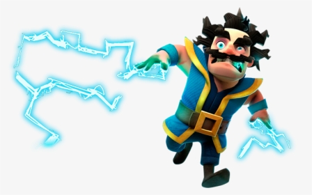 Mago - Clash Royale Electro Wizard Png, Transparent Png, Free Download