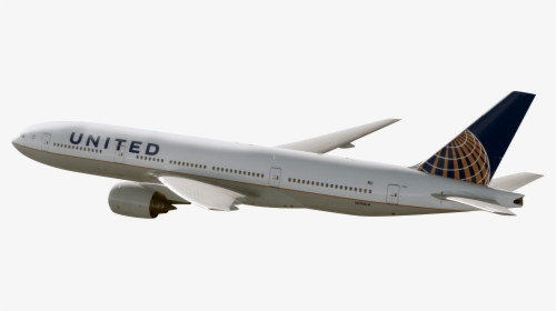 United Airlines Plane Transparent, HD Png Download, Free Download