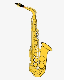 Alto Saxophone - Alto Saxophone Clip Art, HD Png Download, Free Download