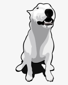 Vector Bull Terrier By Redd Fp D3cu0ky Chiorean Bull - Bull Terrier Png, Transparent Png, Free Download