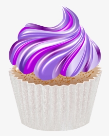 Cupcake Pinterest Clip - Buttercream, HD Png Download, Free Download