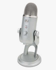 Blue Snowball Microphone Png, Transparent Png, Free Download