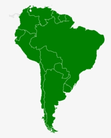 File - South America - Svg - Wikipedia - Latin America Map Svg, HD Png Download, Free Download