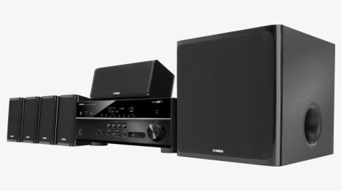 Home Theater System Png Photos - Yamaha 725w 5.1 Ch 3d Home Theater System Black, Transparent Png, Free Download
