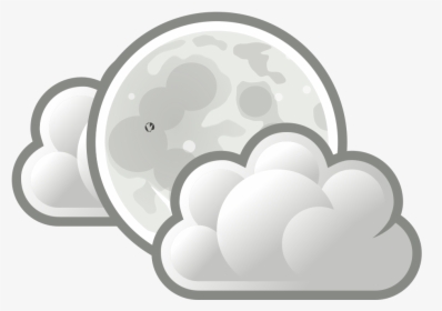 Clouds At Night Clipart, HD Png Download, Free Download