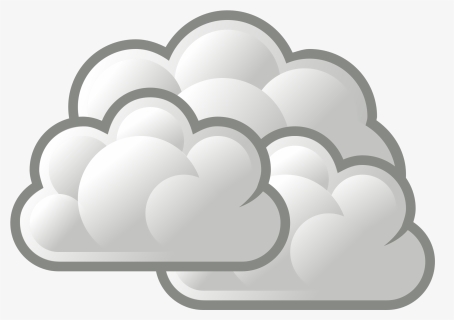 Weather Free Stock Photo - Cloudy Clip Art, HD Png Download, Free Download