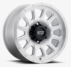 Dwt Elarco Wheel 6lug Silver Brushed Milling Bevels - Brushed Aluminum Wheels For Trucks, HD Png Download, Free Download