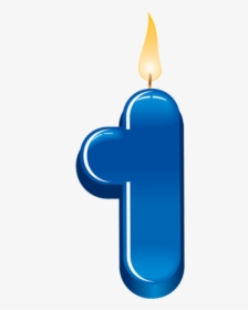 Birthday Candle Number 1 Png Image Free Download Searchpng - Advent Candle, Transparent Png, Free Download