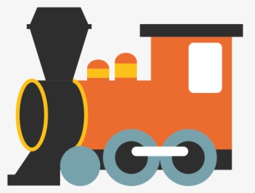 Transparent Steam Train Clipart - Google Steam Locomotive Emoji, HD Png Download, Free Download