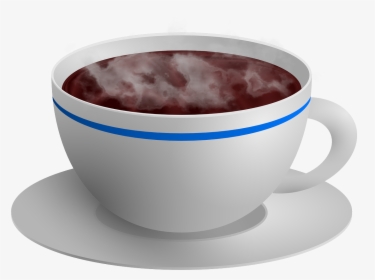 Hot Chocolate Coffee Tea - Coffee Cup Gif Png, Transparent Png, Free Download