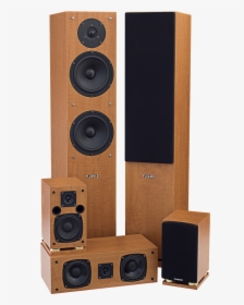 Transparent Home Theater Png - Surround Sound 5 Speakers, Png Download, Free Download
