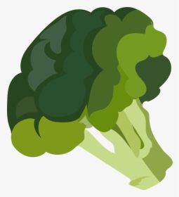 Transparent Clipart Broccoli - Steamed Broccoli Cartoon Transparent, HD Png Download, Free Download