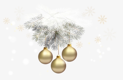 Silver Garland Png - Gold Christmas Ornament Png, Transparent Png, Free Download
