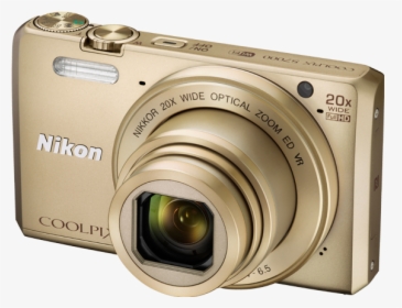 Bk - Nikon Digital Camera Gold, HD Png Download, Free Download