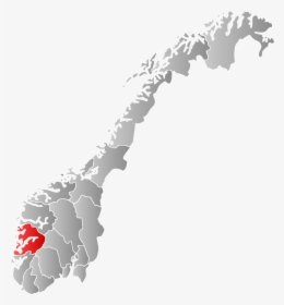 Norway Hordaland - Ethnic Map Of Norway, HD Png Download, Free Download