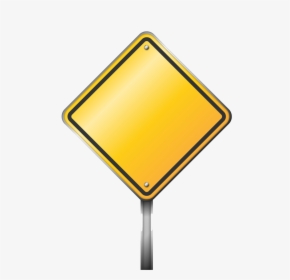 Traffic Sign Warning Sign Icon - Transparent Background Blank Sign Png, Png Download, Free Download