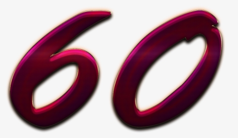 Transparent Pink Png - Number 60 Transparent, Png Download, Free Download