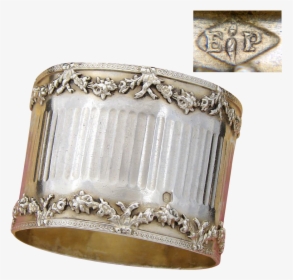 Antique French Puiforcat Sterling Silver Napkin Ring, - Picture Frame, HD Png Download, Free Download
