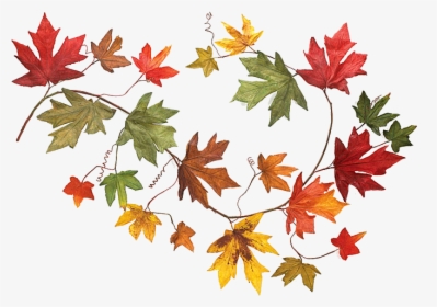 Autumn To Openclipart Garland Download Free Image Clipart - Garland Autumn Leaf Png, Transparent Png, Free Download
