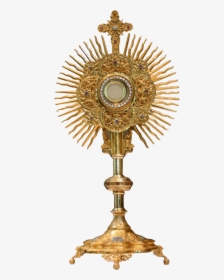 Adoration Eucharistic Holy Blessed Sacrament Monstrance - Prayer To Holy Eucharist, HD Png Download, Free Download