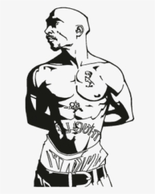 Transparent Thug Life Tattoo Png - 2pac Sticker, Png Download, Free Download