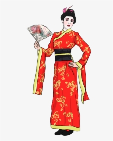 Free Japanese Image Clipartbarn - Geisha Costume, HD Png Download, Free Download