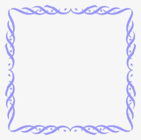 Blue Border Frame Png Picture - Fun Borders No Background, Transparent Png, Free Download