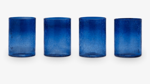 Blue Burst Glass Votive - Vase, HD Png Download, Free Download