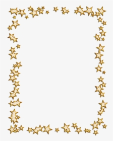 Borders And Frames Picture Frames Star Photography - Gold Star Border Png, Transparent Png, Free Download