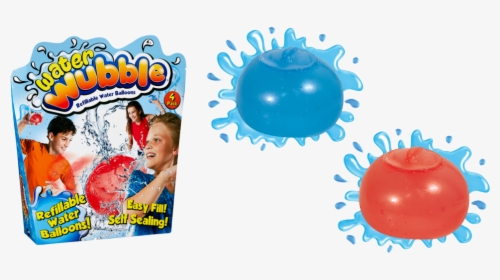 Transparent Water Bubble Png - Water Wubble Water Balloon Balls, Png Download, Free Download