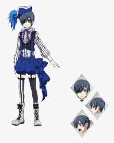 Ciel Phantomhive Cosplay Book Of Circus, HD Png Download, Free Download