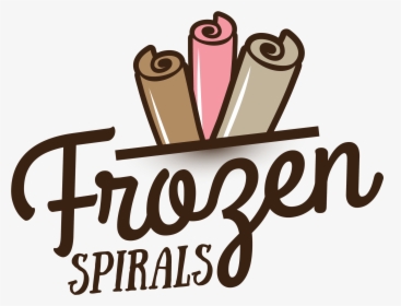 Frozen Spirals Ice Cream - Frozen Ice Cream Logo, HD Png Download, Free Download