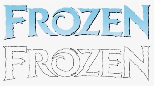 Transparent Disney Frozen Snowflake Clipart - Frozen Logo Line Art, HD Png Download, Free Download
