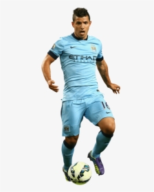 Sergio Agüero Dribbling - Sergio Aguero No Background, HD Png Download, Free Download