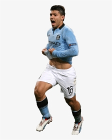 Sergio Agüero Holding Shirt - Sergio Agüero Manchester City Png, Transparent Png, Free Download
