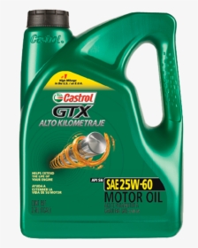 Castrol Gtx Alto Kilometraje 25w60, HD Png Download, Free Download