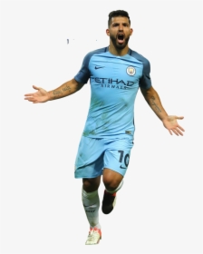 Manchester City - Sergio Agüero Manchester City Png, Transparent Png, Free Download