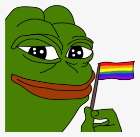 Pepe Pride - Gay Pepe Transparent, HD Png Download, Free Download
