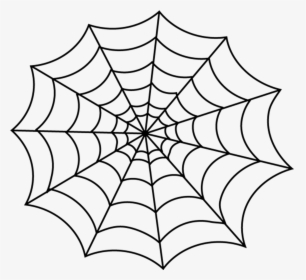 Halloween Spider Web Png Free Download - Cute Spider Web Clipart, Transparent Png, Free Download