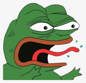 Angry Pepe - Ree Transparent, HD Png Download, Free Download