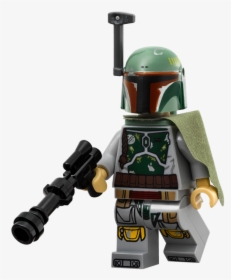 75174-boba - Lego Star Wars Boba Fett Minifig, HD Png Download, Free Download